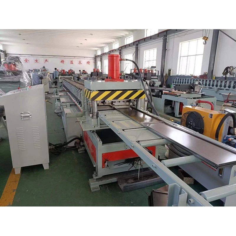Supermarket Shelf Back Panel Roll Forming Machine factory